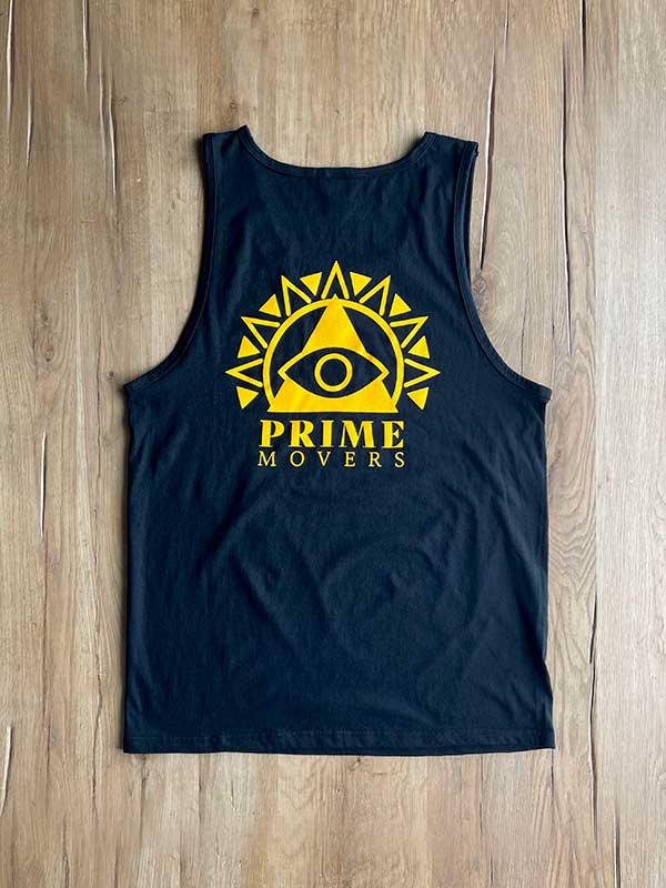 Prime Movers Black/Gold Tank